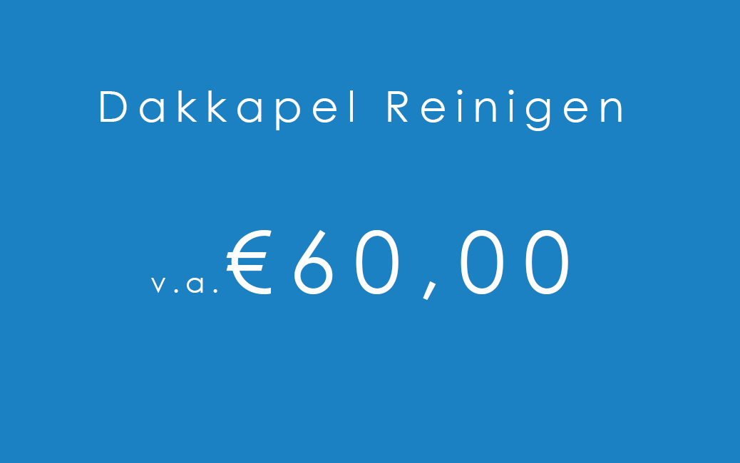Aanbieding: Dakkapel Reinigen