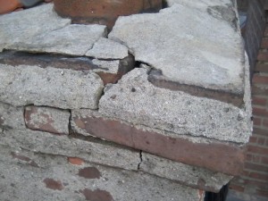 vervangen toplaag schoorsteen